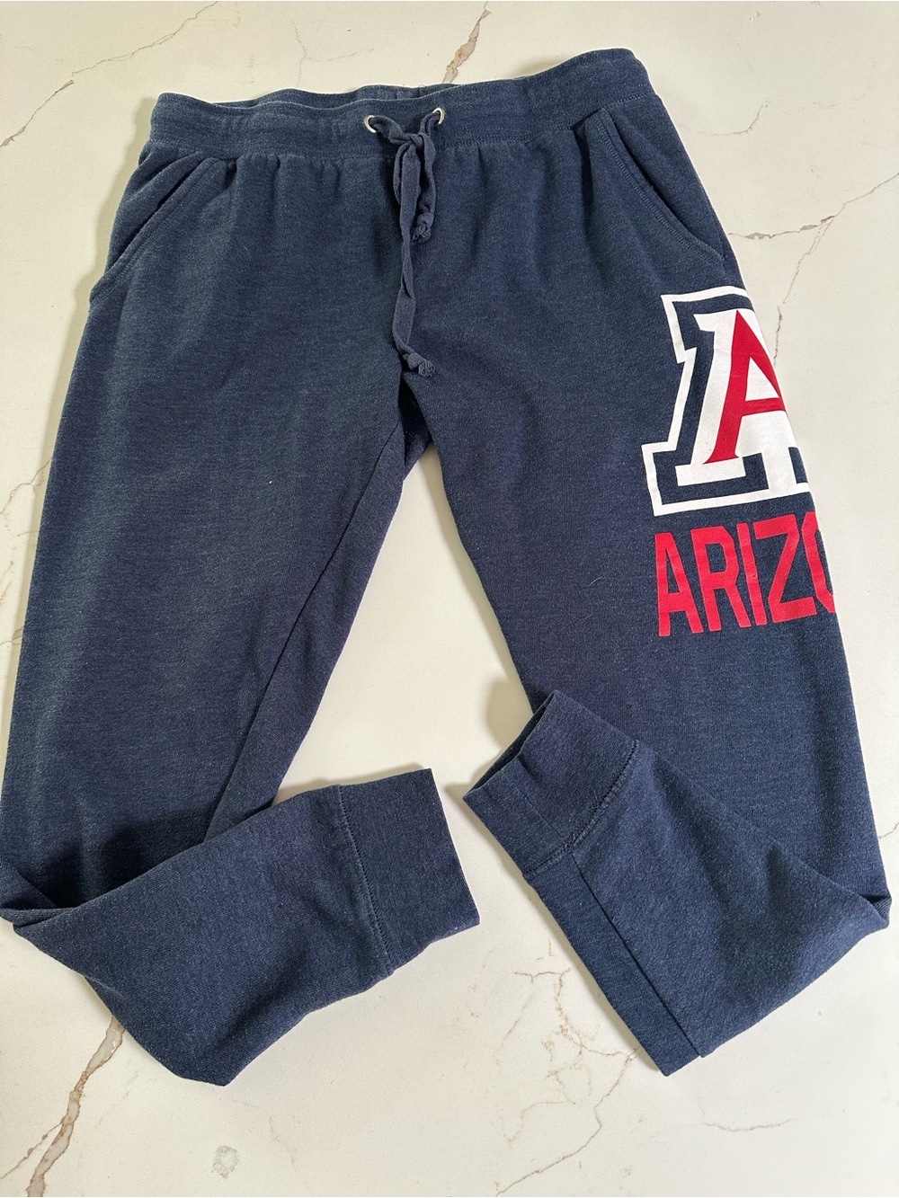 University of Arizona Colosseum Navy Sweatpant joggers. UofA
